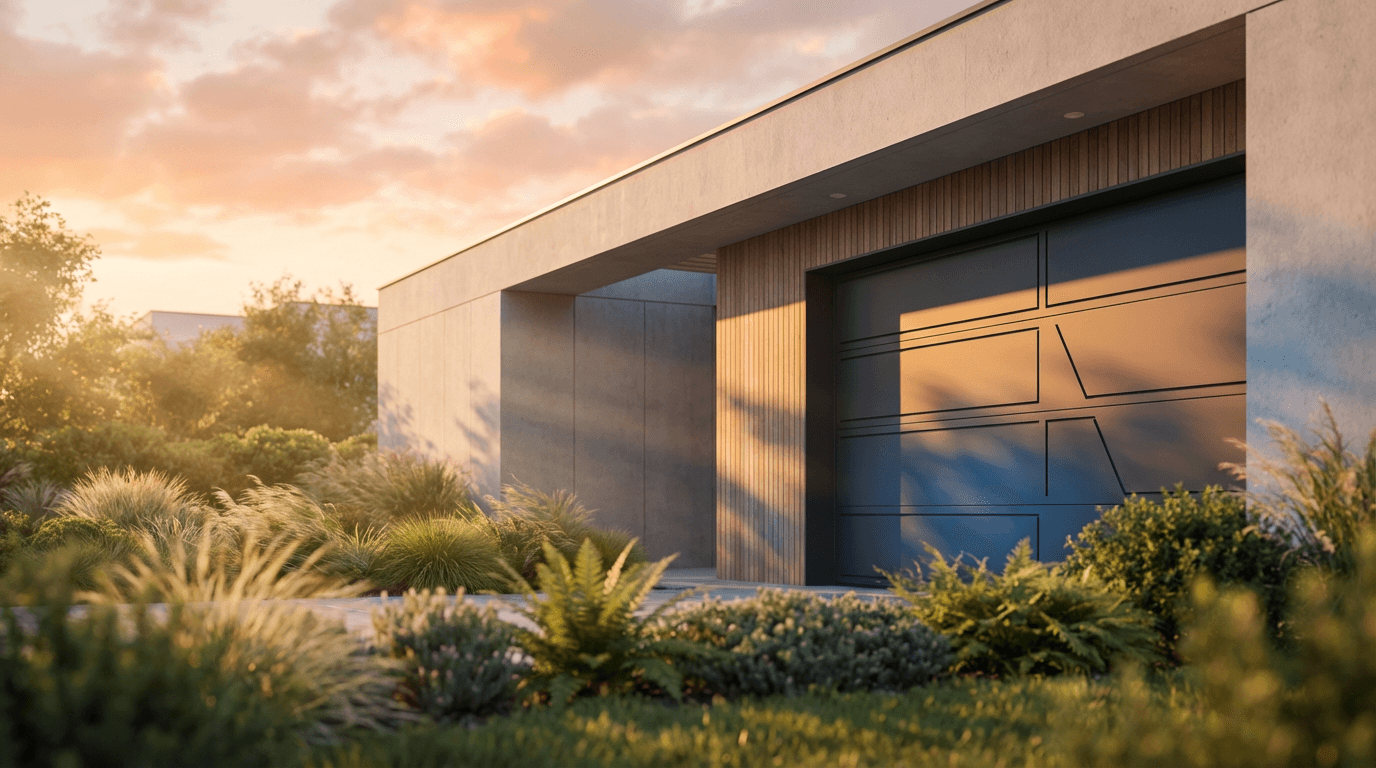 Complete home exterior after seasonal property maintenance